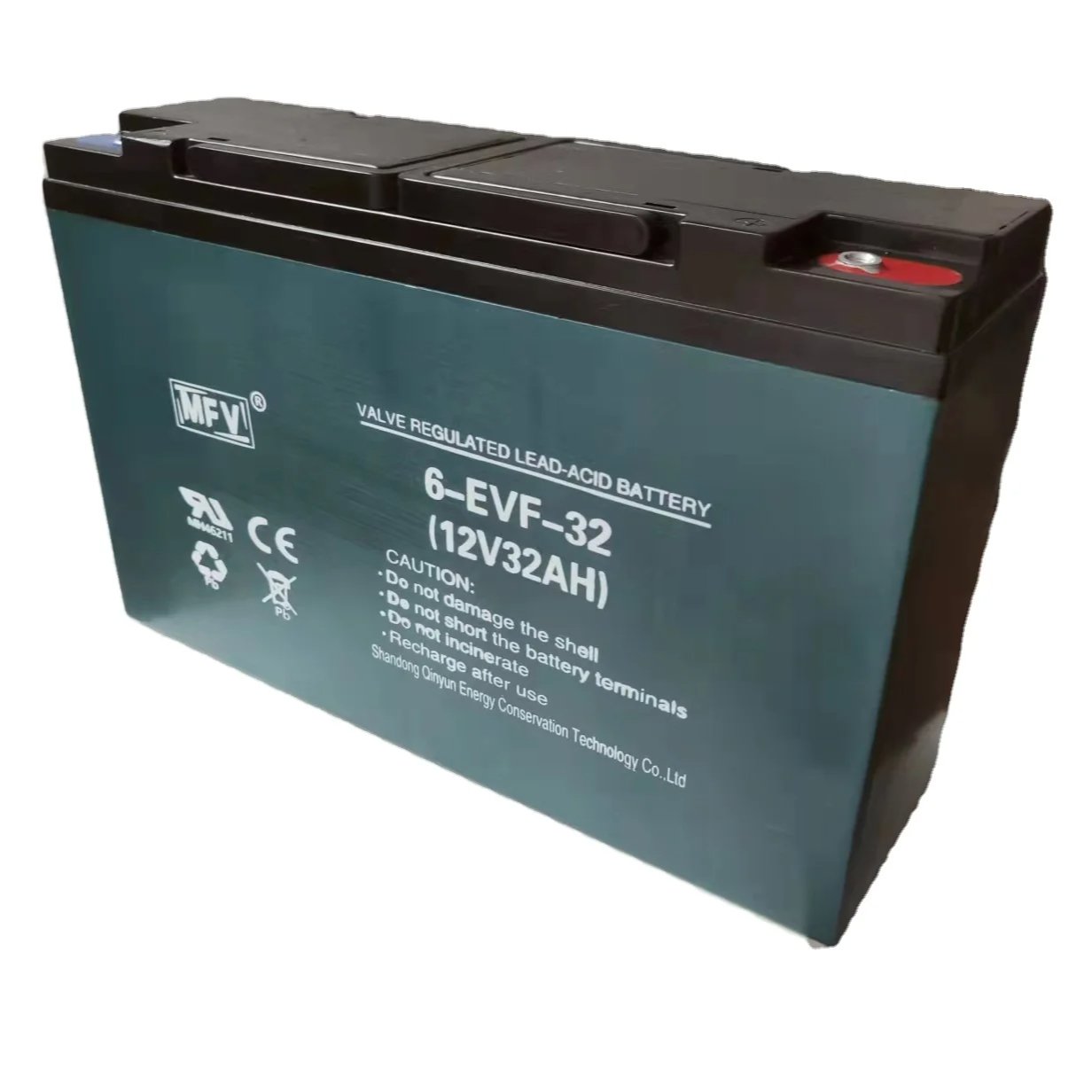 High Capacity 12V32AH Electric Bike Battery 6-DZM-32 Lead-Acid for Lighting and Electric Wheelchairs